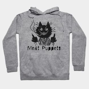 meat puppets and the bad cat Hoodie